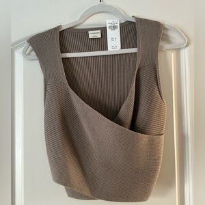 NWT Abercrombie & Fitch Wrap Top